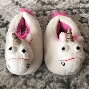Unicorn slippers